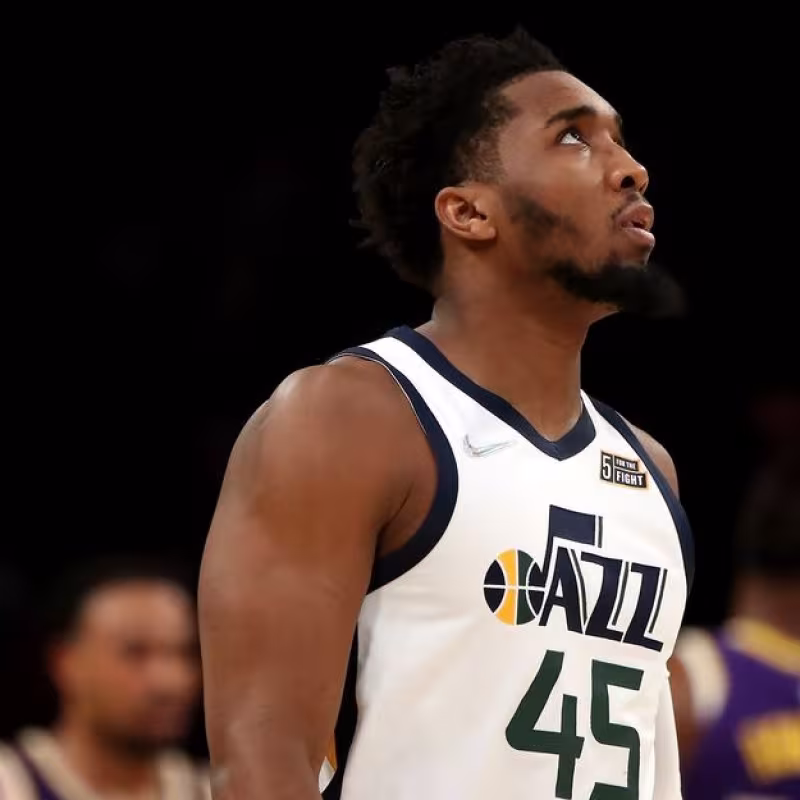 Donovan Mitchell, estrella de los Jazz.