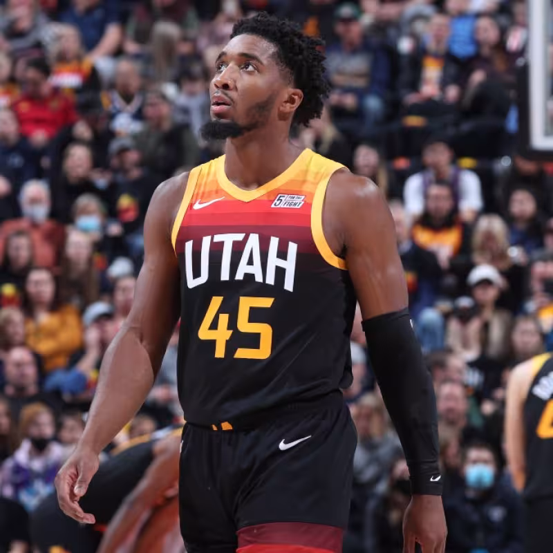 Donovan Mitchell, estrella de Utah Jazz.
