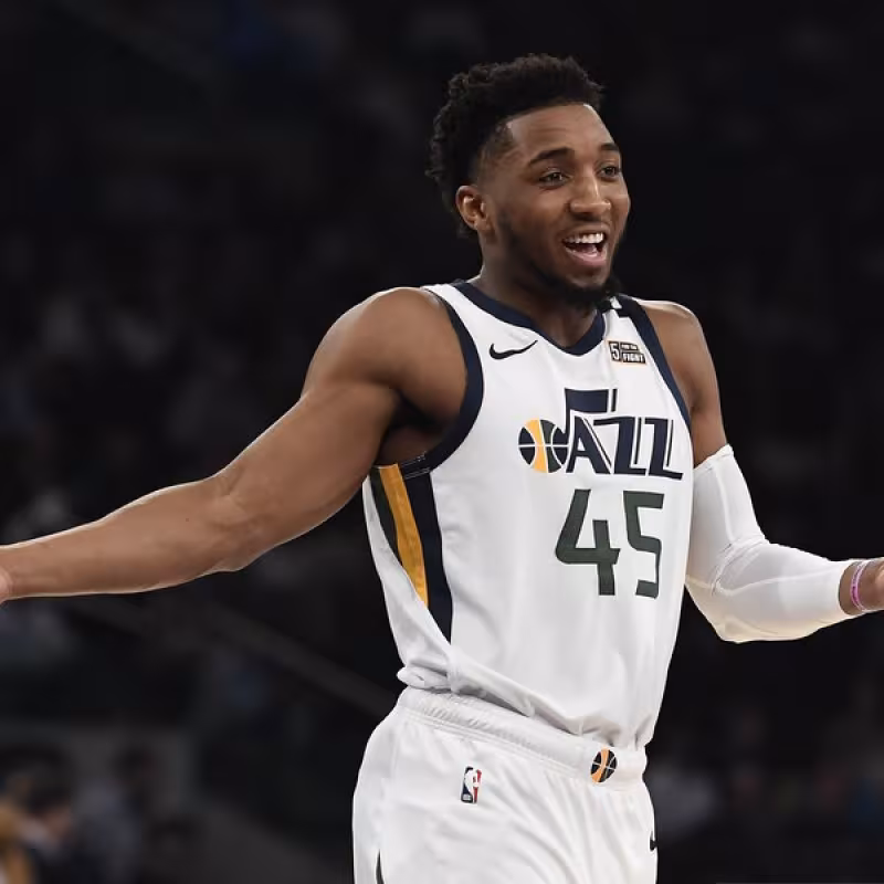 Donovan Mitchell, estrella de Utah Jazz.