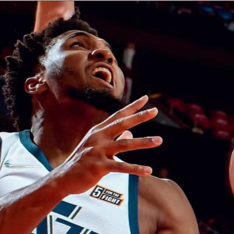 Donovan Mitchell, jugador de Utah Jazz.