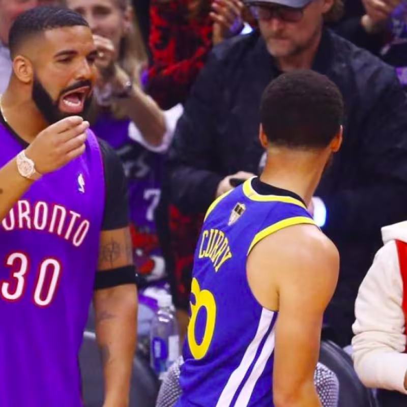 El enésimo bochorno del rapero Drake en el Raptors-Warriors