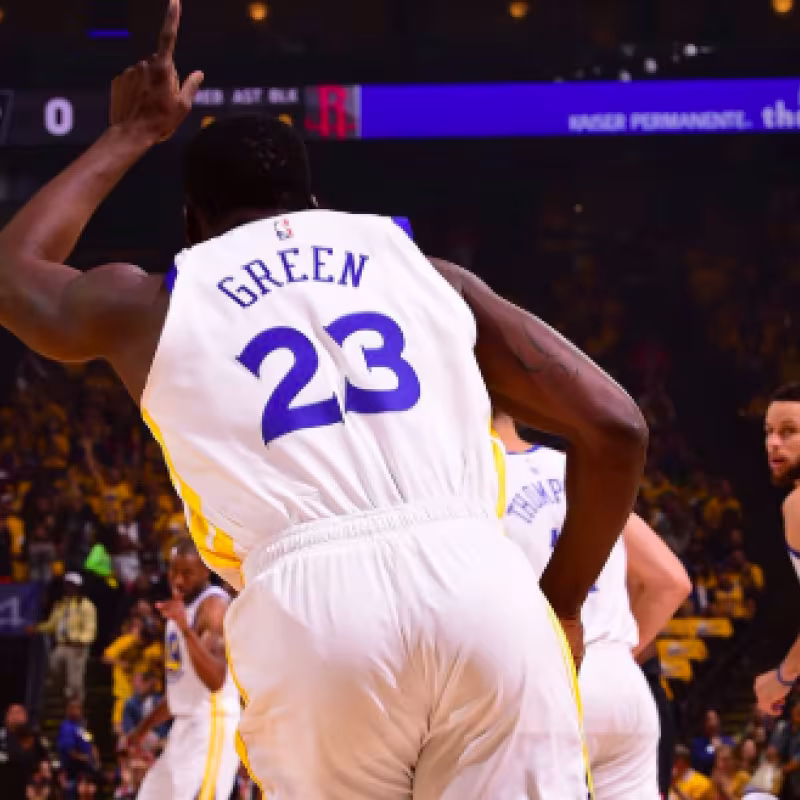 Draymond Green y Kevin Durant, en su etapa en los Warriors.
