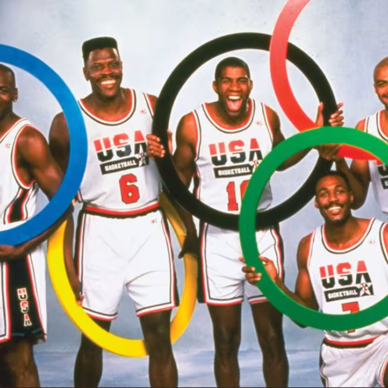 Rendimiento deportivo del Dream Team 92. Foto: gettyimages