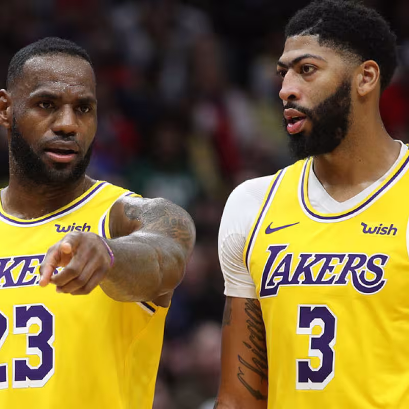 Lebron y Davis, dudas de Lakers. Foto: gettyimages