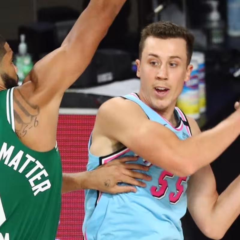 Duncan Robinson, jugador de Miami Heat.