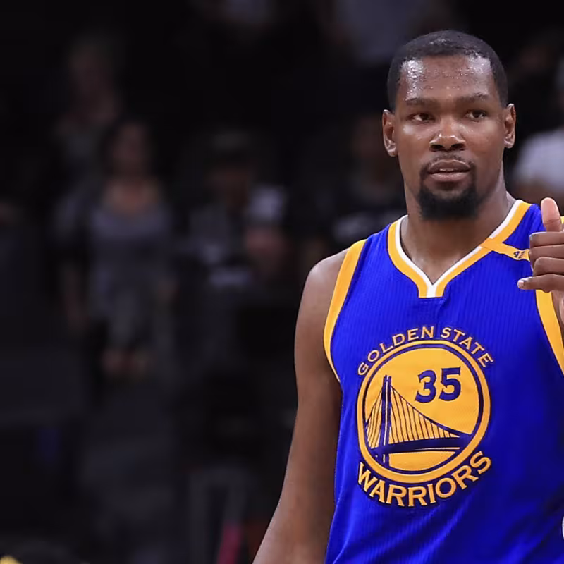 Kevin Durant, estrella de los Warriors