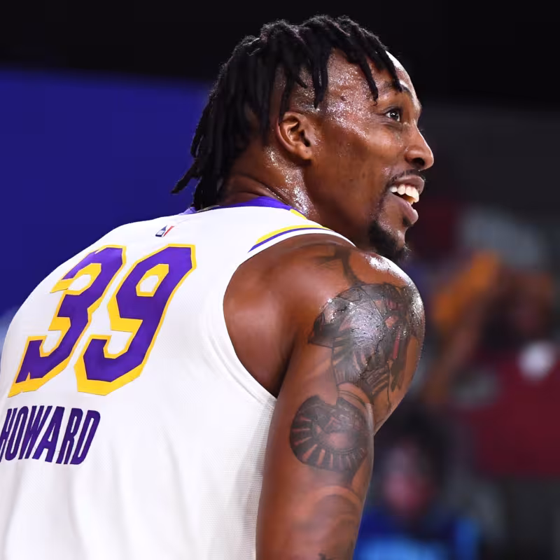 Dwight Howard, jugador de Los Angeles Lakers.