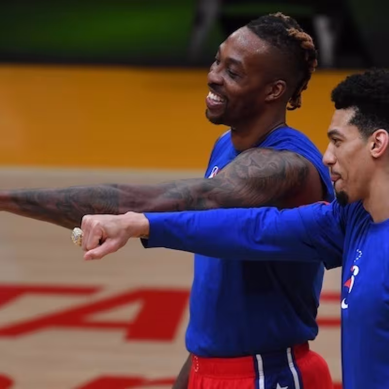 Dwight Howard, jugador de Philadelphia 76ers.