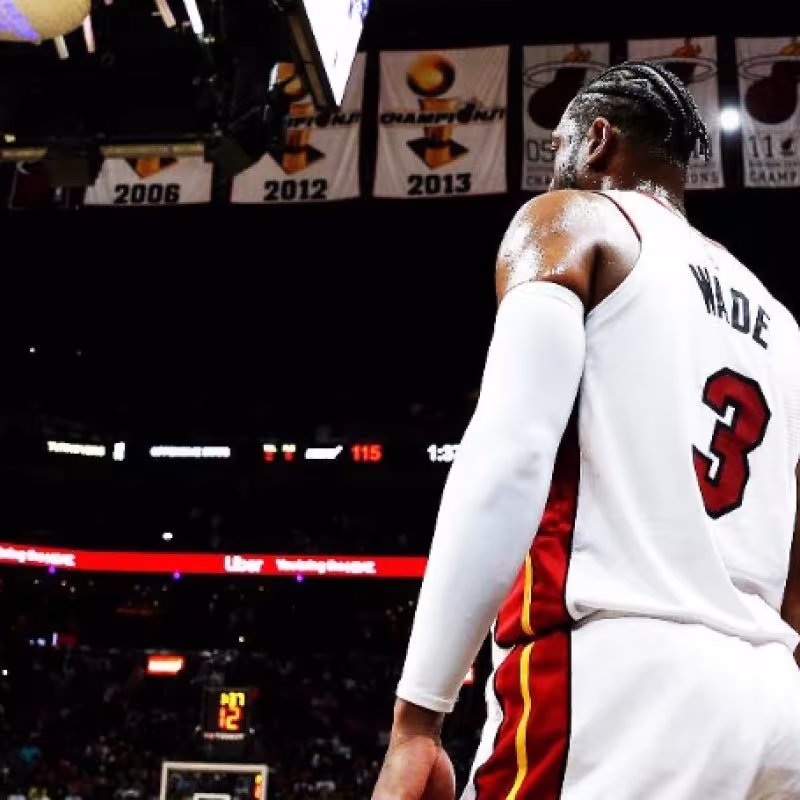 Dwyane Wade jugó hace exactamente 4 meses su último partido en la NBA.