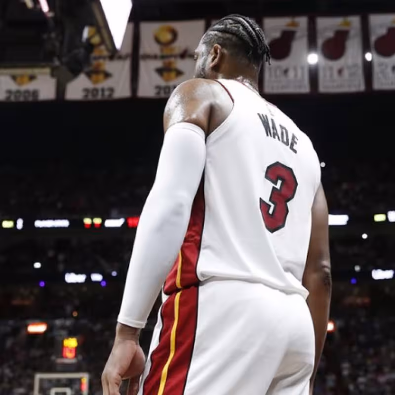 Dwyane Wade, estrella de Miami Heat. Foto: @MiamiHEAT