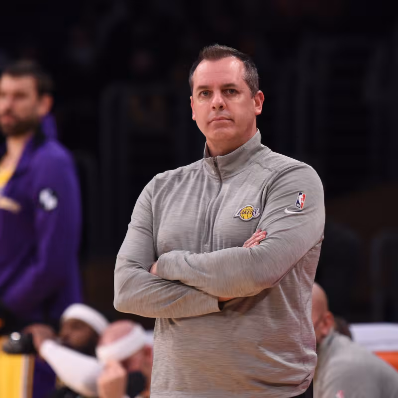 Frank Vogel, entrenador jefe de Los Angeles Lakers.