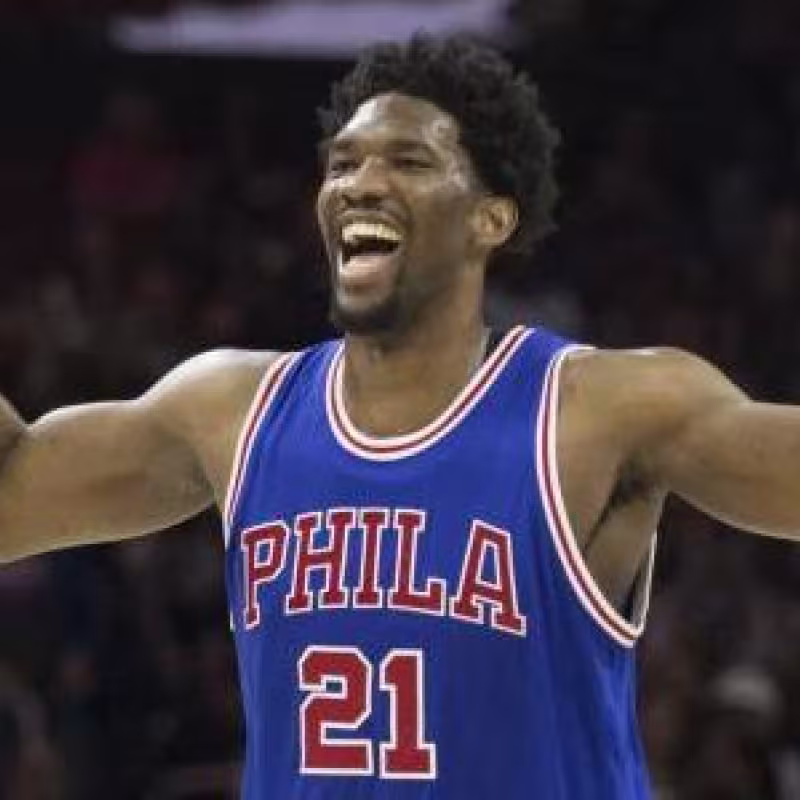 Joel Embiid, jugador de Philadelphia 76ers.