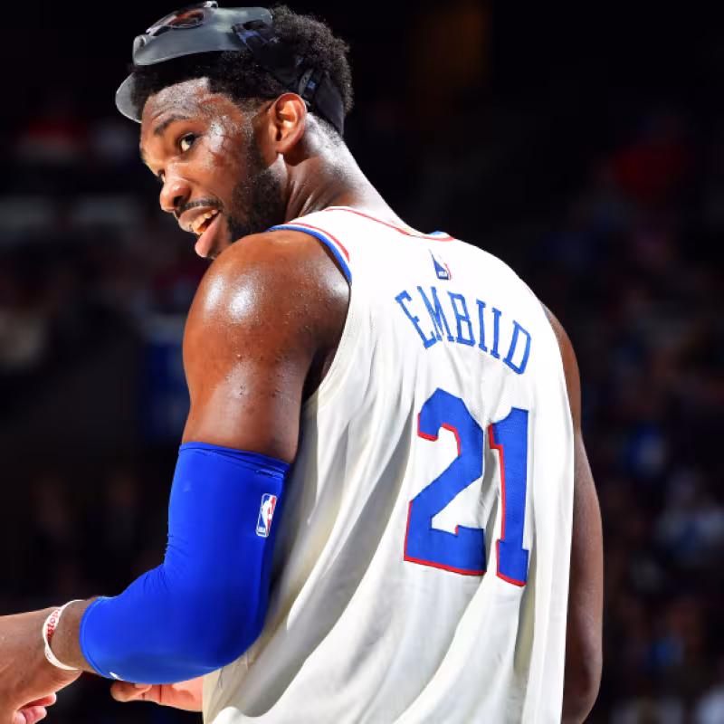 Joel Embiid, jugador de los 76ers