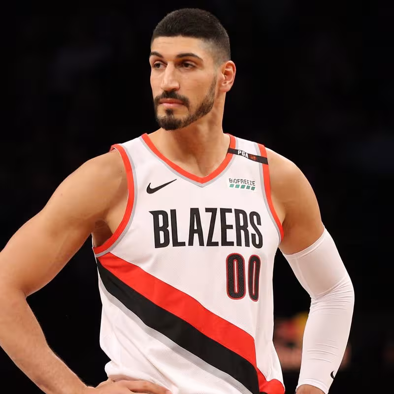 Enes Kanter, jugador de Portland Trail Blazers.