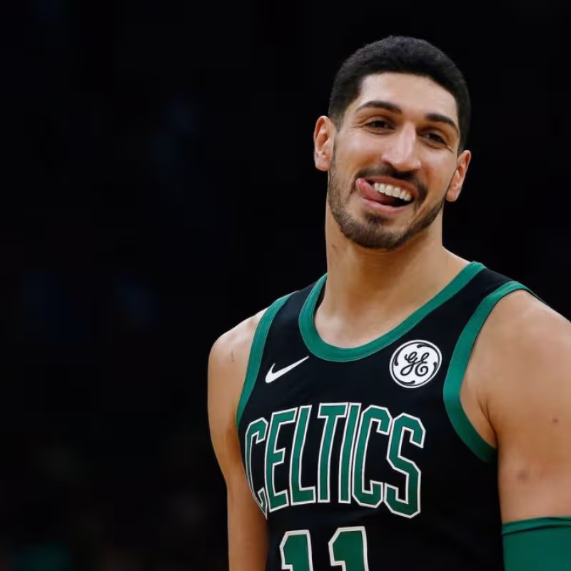 Enes Kanter durante su etapa como jugador de Boston Celtics "Foto: NBA.com"