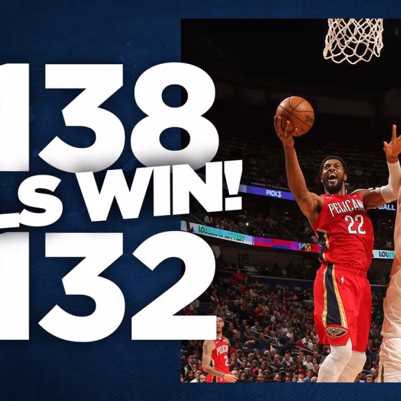 Los Pelicans ponen fin a una racha de 10 victorias consecutivas de Utah Jazz