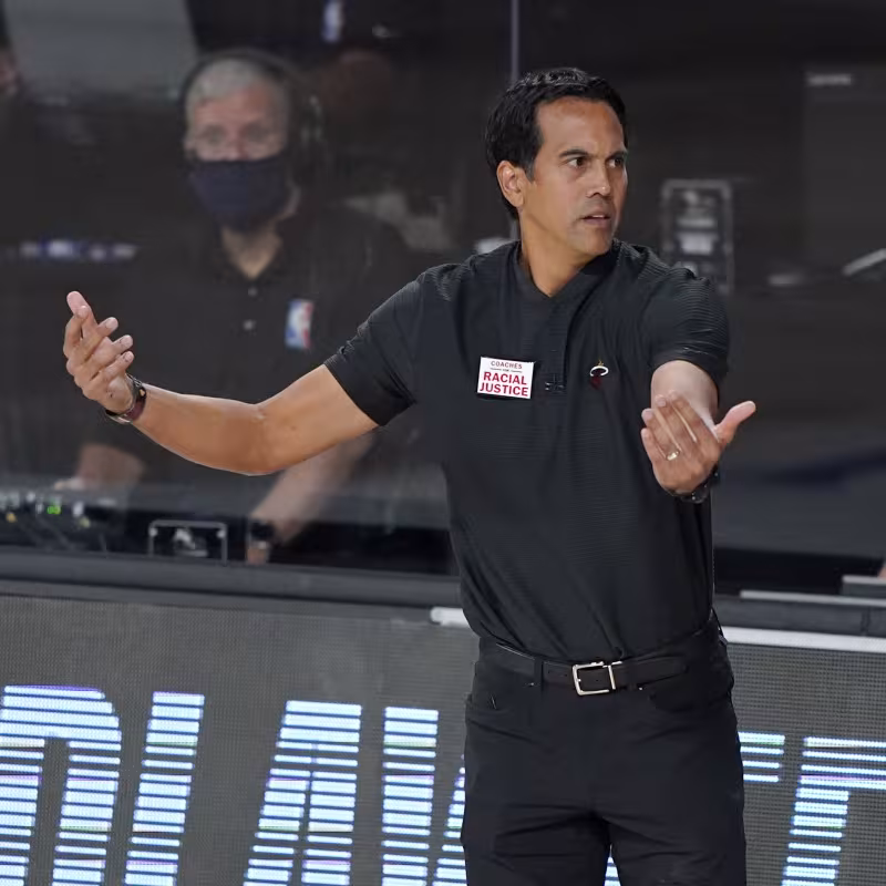 Eric Spoelstra, responsable éxito Miami Heat. Foto: gettyimages