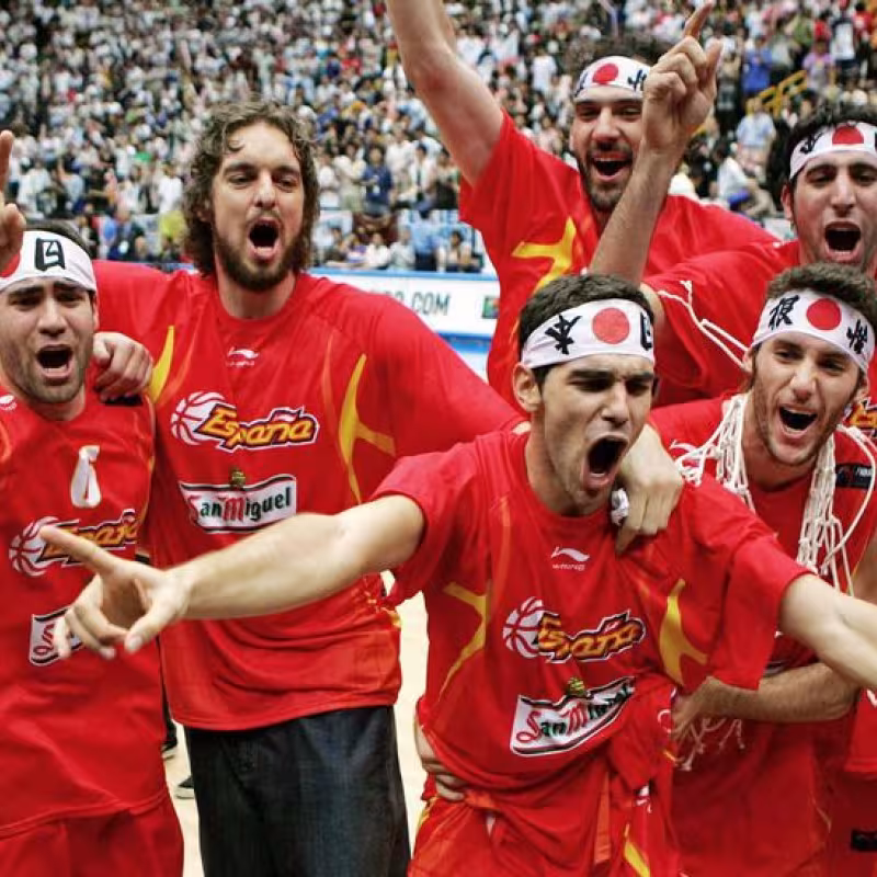 España logró la medalla de oro en el Mundial de Japón 2006.