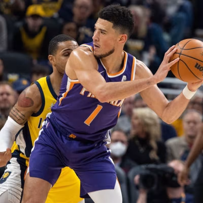 Devin Booker bate récords de estadísticas nba. Foto: gettyimages