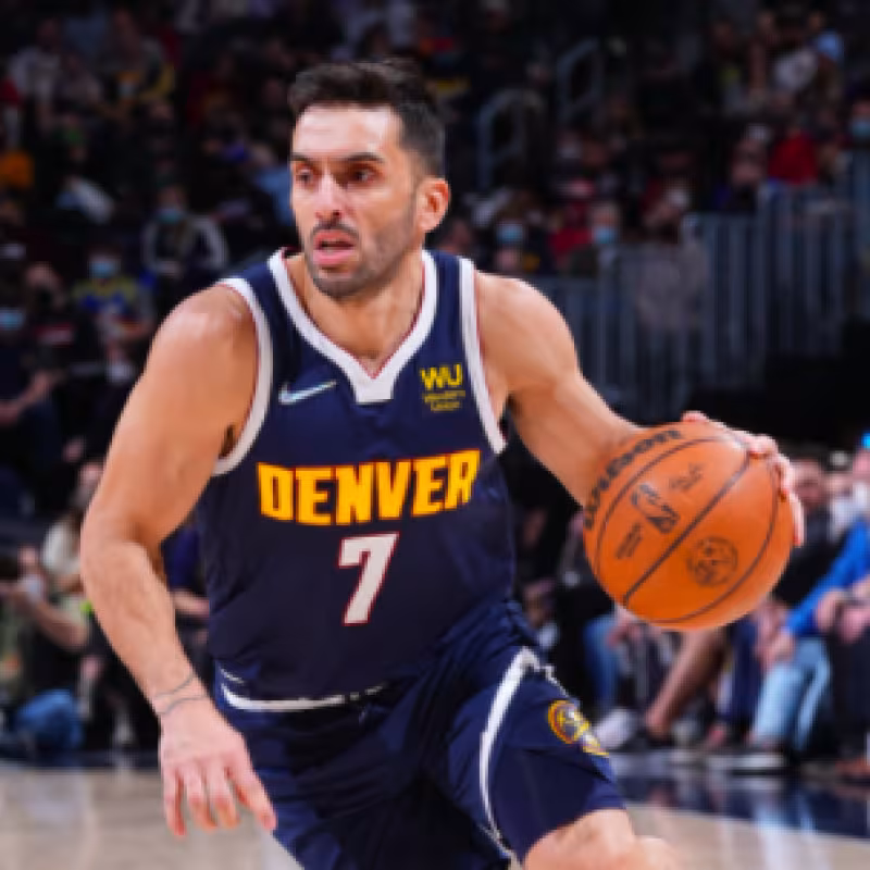 Nikola Jokic y un gran Facu Campazzo lideran a los Nuggets ante los Blazers