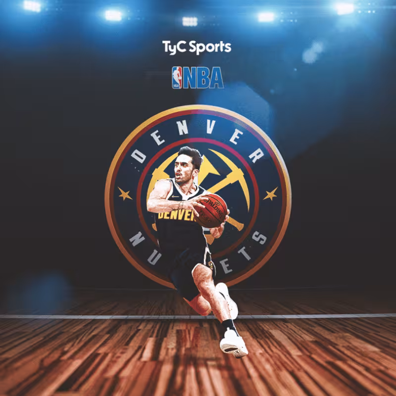 Facundo Campazzo, papel en Denver Nuggets. Foto: gettyimages