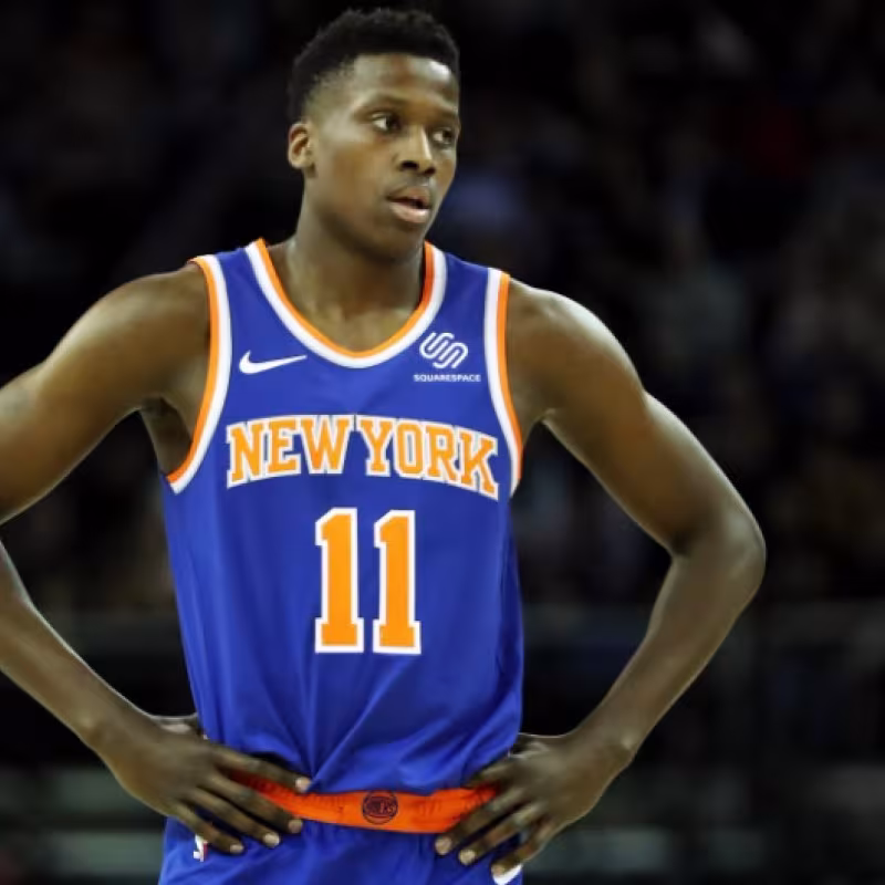 Frank Ntilikina, jugador de New York Knicks.