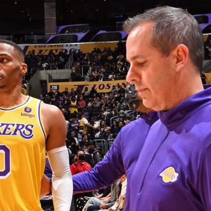 Frank Vogel, entrenador de Los Angeles Lakers.