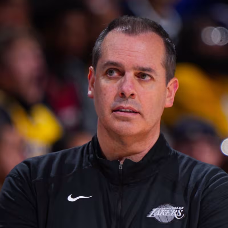 Frank Vogel, entrenador de Los Angeles Lakers. 