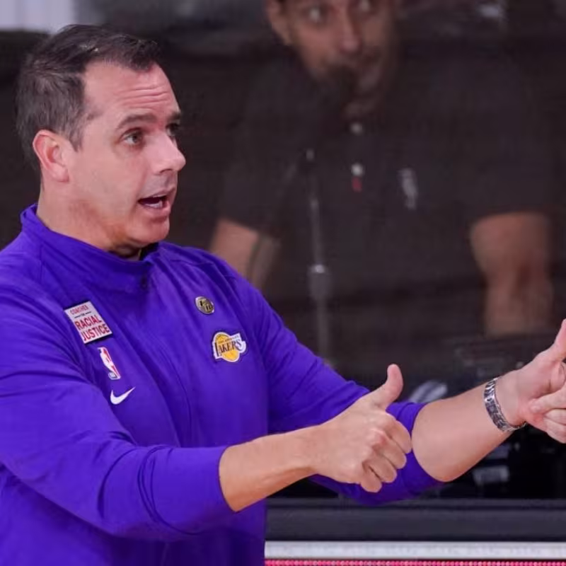 Frank Vogel, entrenador de Los Ángeles Lakers "Foto: Excelsior California"