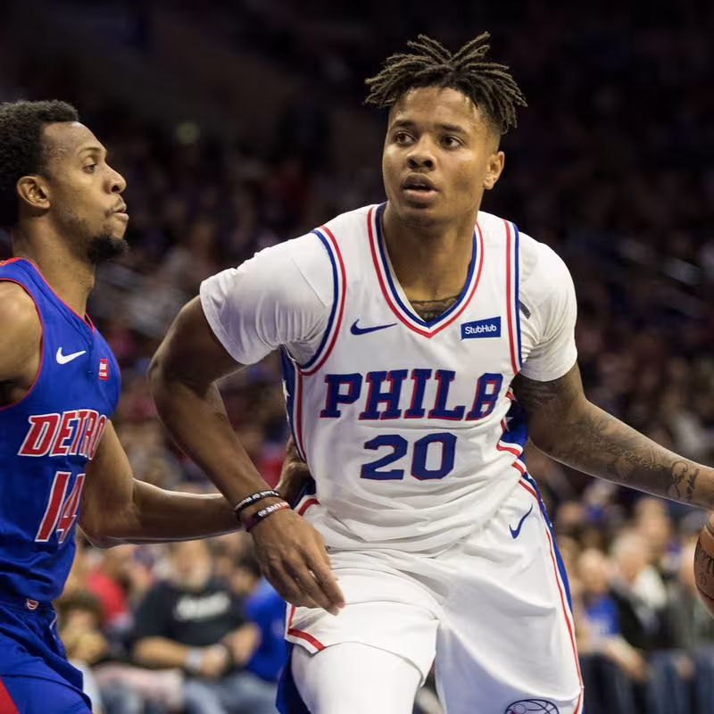 Markelle Fultz, base de los Philadelphia 76ers