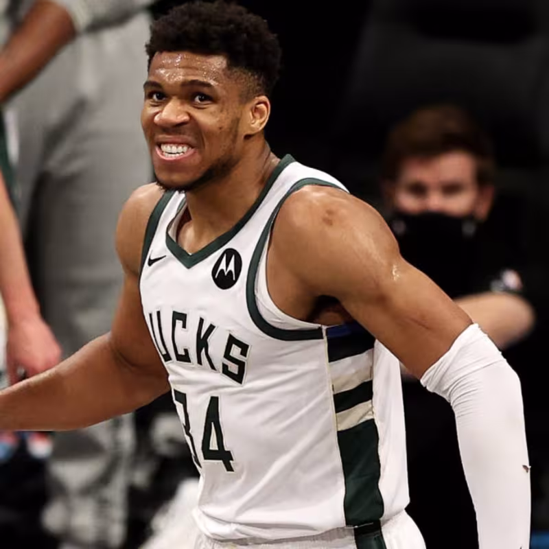 Giannis Antetokounmpo, jugador de Milwaukee Bucks.
