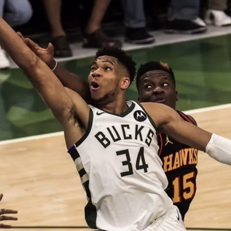 Giannis Antetokounmpo, jugador de Milwaukee Bucks.