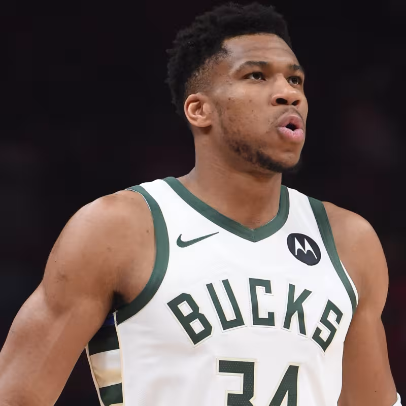 Giannis Antetokounmpo, jugador de Milwaukee Bucks.