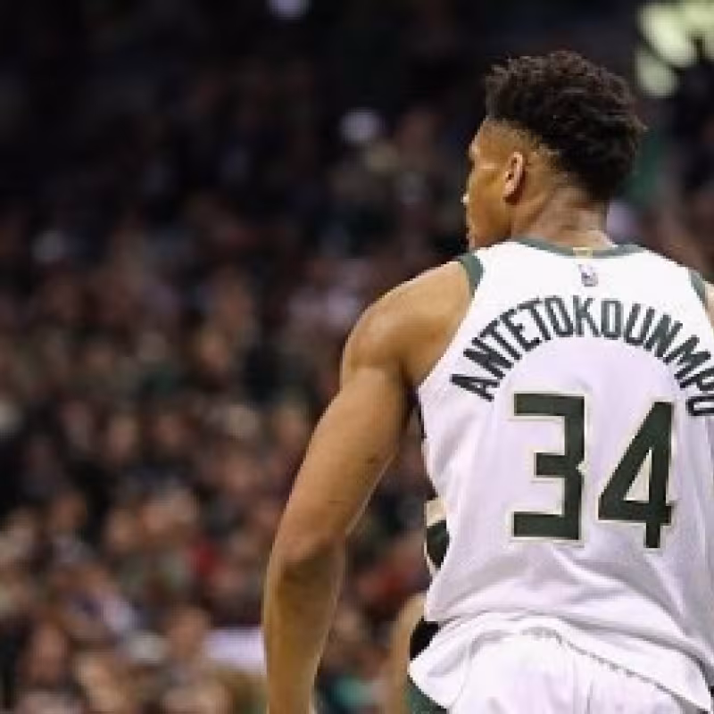 Giannis Antetokounmpo, jugador de Milwaukee Bucks.