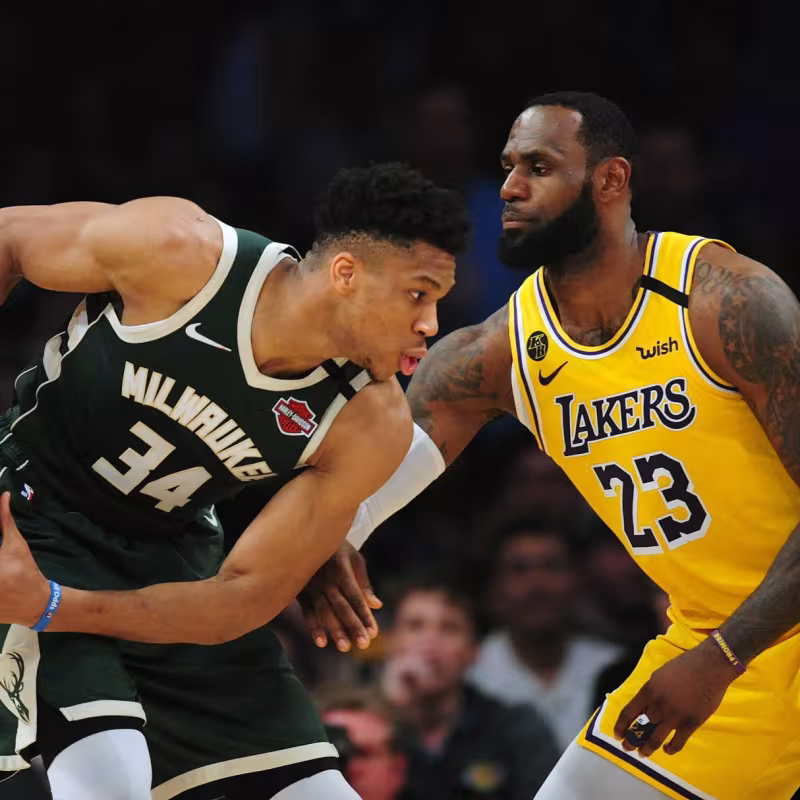 Giannis Antetokounmpo, ante LeBron James.