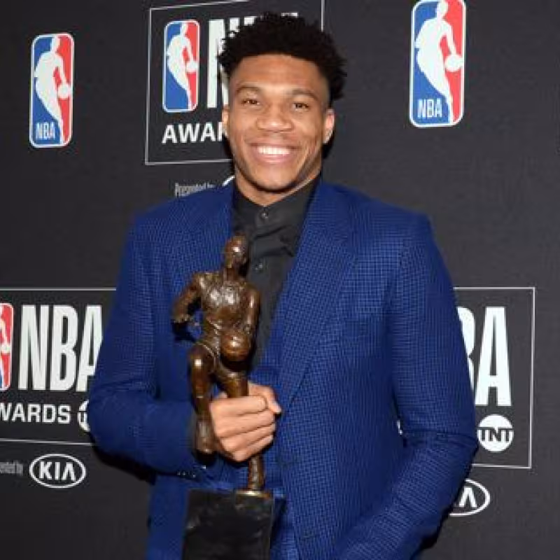 Giannis Antetokounmpo, estrella de los Bucks.
