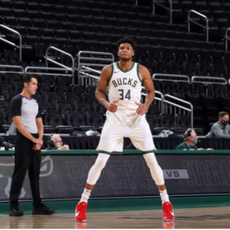 Giannis Antetokounmpo, objetivos en Milwaukee Bucks. Foto: gettyimages