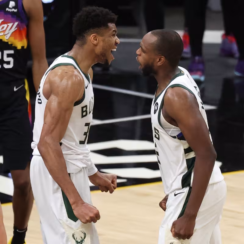 Giannis Antetokounmpo, sueña con Finales NBA. Foto: gettyimages