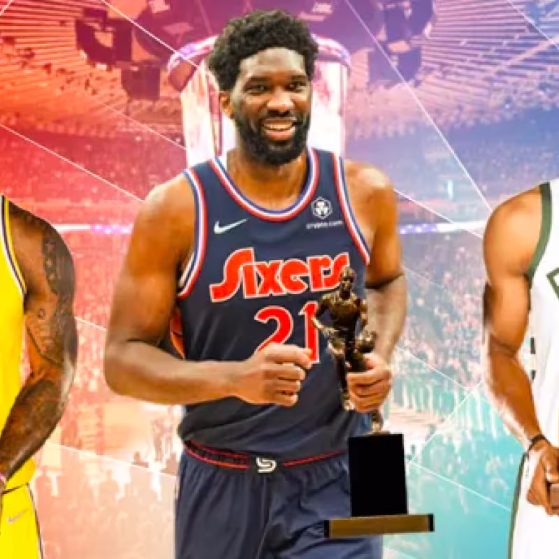 LeBron, Embiid y Anteto, los candidatos al scoring champion. 