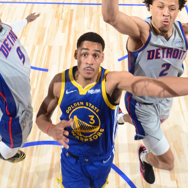 Golden State Warriors gana a Pistons. Foto: gettyimages
