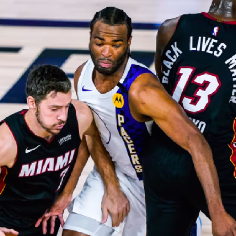 Goran Dragic, clave en la eliminatoria entre los Heat y los Pacers.