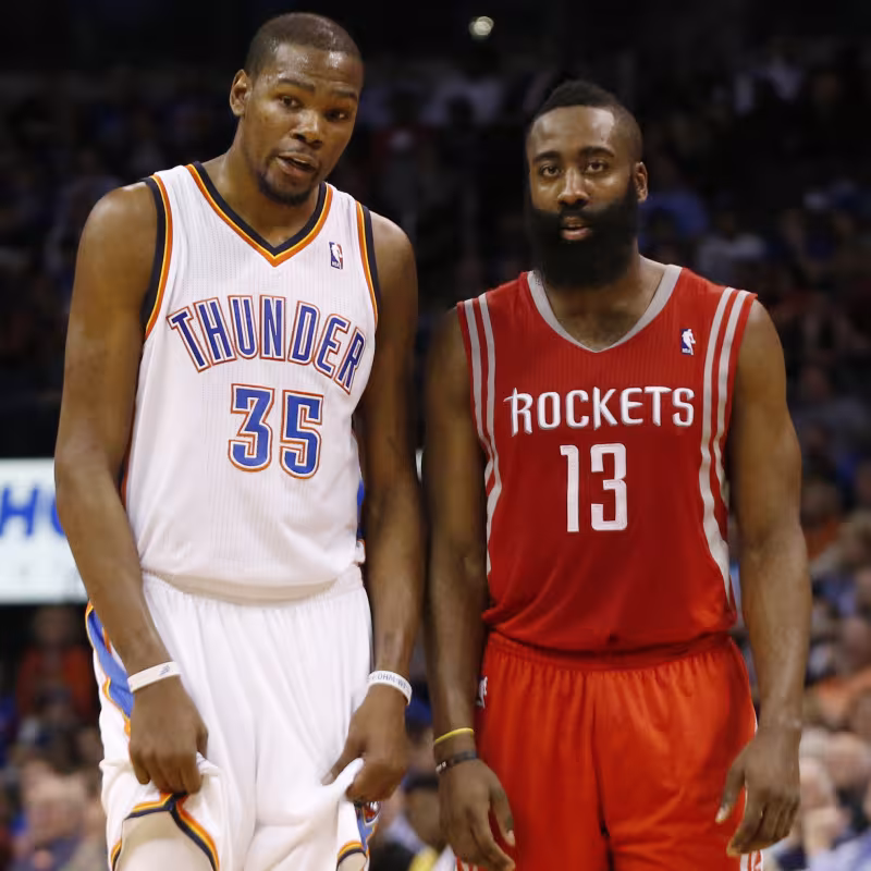 Rumores NBA: Rockets no traspasará a Harden a Nets si no reciben a Durant o Irving