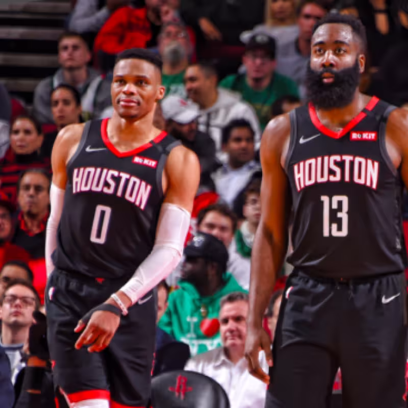 Houston Rockets tendrá en James Harden y Russell Westbrook a sus pesos pesados.
