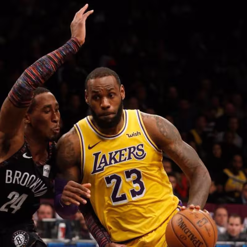 Los Angeles Lakers vs Brooklyn Nets | Foto: nba.com