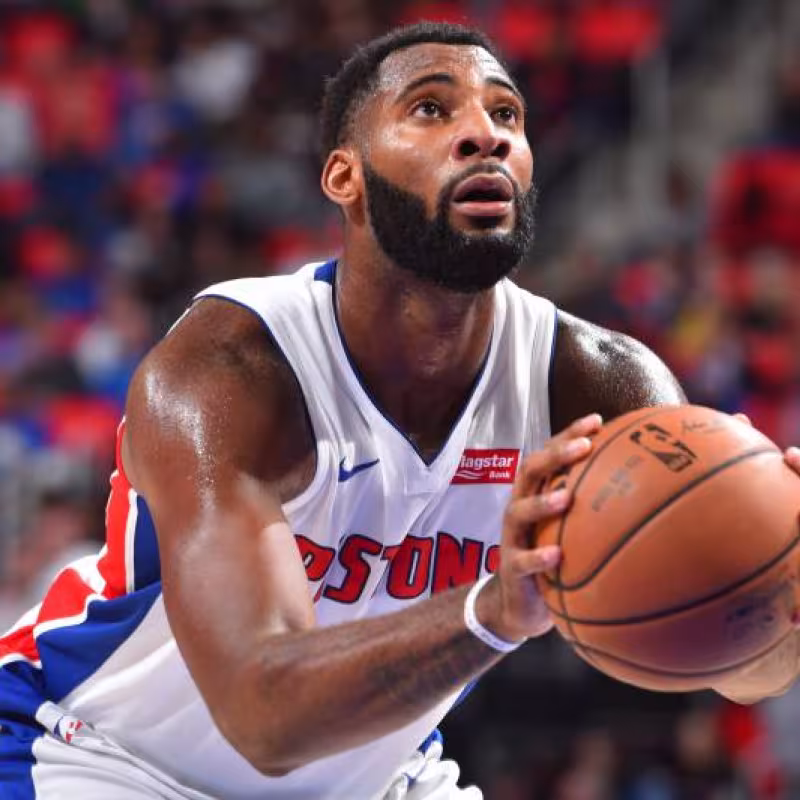 Tercer 20+20 consecutivo deb Andre Drummond con los Pistons