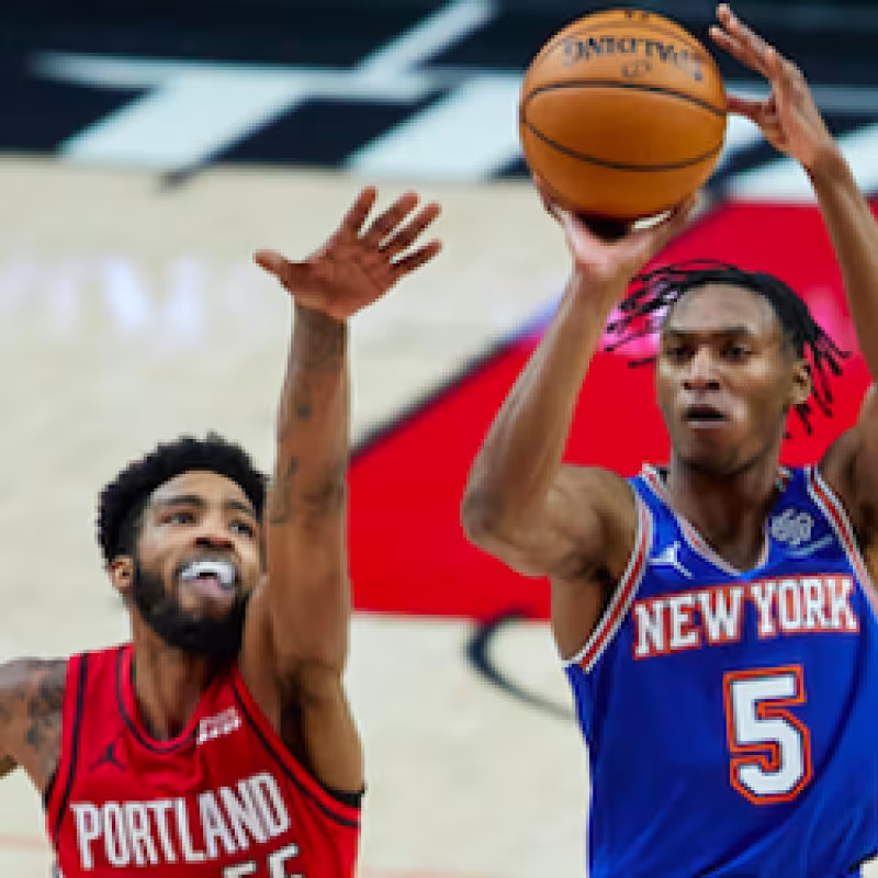 Immanuel Quickley y un dato estadístico para la historia de New York Knicks