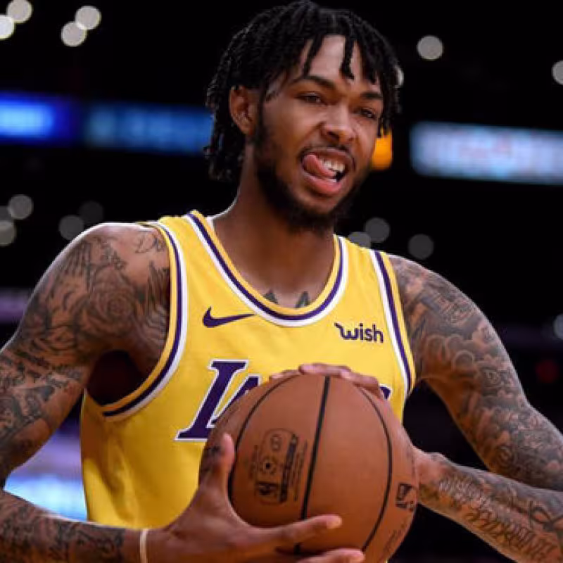 Brandon Ingram, en un partido de esta temporada con los Lakers