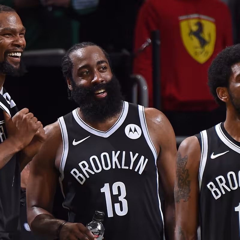 Duro poco el sueño de Durant, Harden e Irving en los Nets.