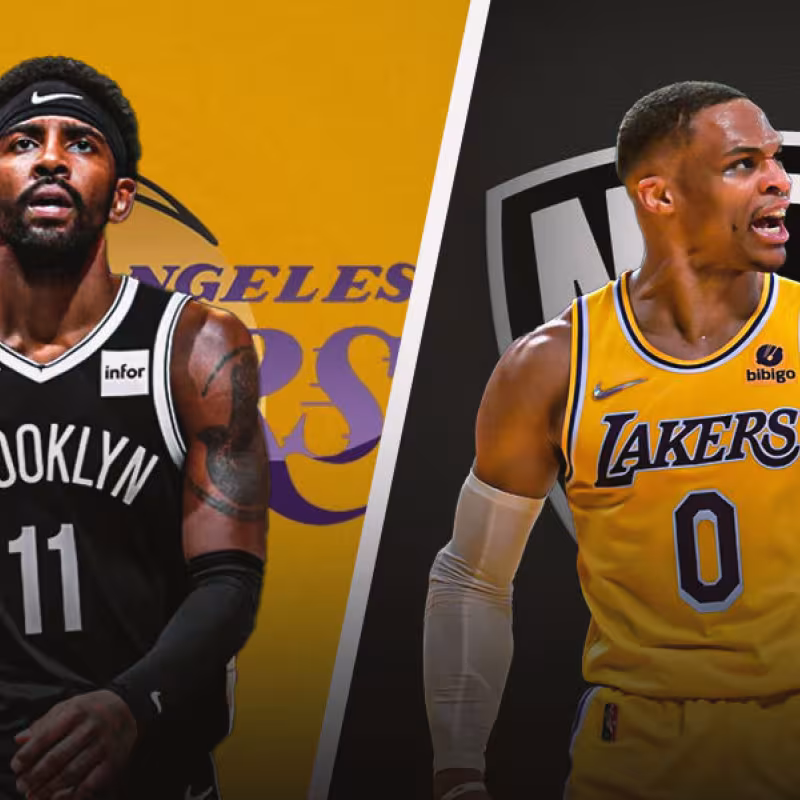 Los Angeles Lakers volverán a intentar un intercambio Kyrie Irving-Russell Westbrook