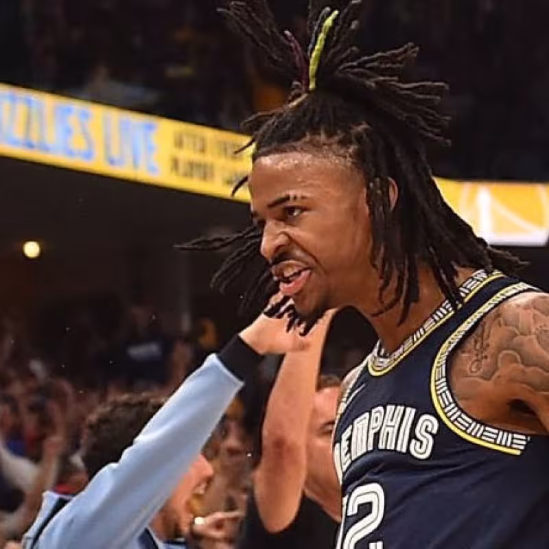Ja Morant, jugador de Memphis Grizzlies.